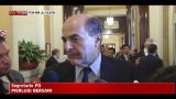 Crisi, Bersani: chi invoca uscita dall'Euro è pazzo