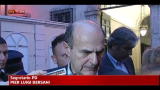 Bersani, posizione Italia in Europa chiara ma non definita