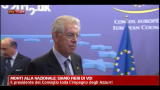 Monti alla nazionale: siamo fieri di voi