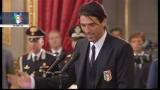 Buffon parla al Presidente Napolitano