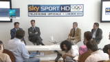 17/07/2012 - Sky presenta le Olimpiadi, l'in bocca al lupo di Pancalli