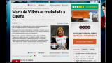 21/07/2012 - La pilota Maria de Villota torna in Spagna