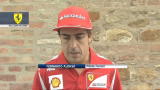 25/07/2012 - Sisma Emilia, la Ferrari a Cavezzo