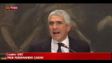 Casini: impellenza fare legge elettorale