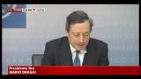 Draghi: spread così elevati determinati da paura