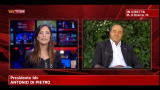 11/08/2012 - Trattativa Di Pietro: poniamo solo problema costituzionale