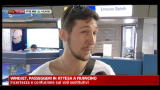 13/08/2012 - Windjet, passeggeri in attesa a Fiumicino