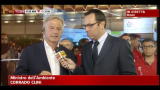 20/08/2012 - Ilva, Clini: Felice che riesame abbia chiarito