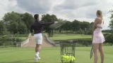 21/08/2012 - Djokovic-Sharapova, sfida sul green