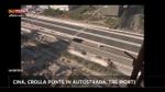 Effetto notte, Cina: crolla ponte in autostrada, tre morti