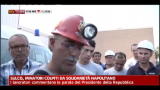 30/08/2012 - Sulcis, minatori colpiti da solidarietà Napolitano