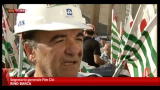 11/09/2012 - Cagliari, la protesta degli operai Alcoa davanti prefettura