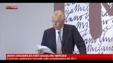 Monti: esigiamo da parti sociali più impegno
