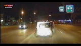 21/09/2012 - Effetto notte:Texas,scontro tra auto nel video della polizia