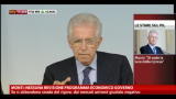21/09/2012 - Monti: nessuna revisione programma economico Governo