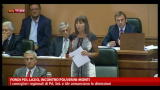 23/09/2012 - Consiglieri regionali di Pd, Sel e Idv annunciano dimissioni