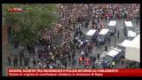 25/09/2012 - Madrid, scontri tra indignados e polizia intorno parlamento