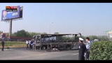 02/10/2012 - Effetto notte, Cina: Bus prende fuoco, sei vittime