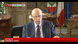05/10/2012 - Stazzema, Napolitano: motivazioni archiviazione sconcertati