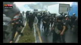 06/10/2012 - Effetto Notte: Guatemala, polizia contro manifestanti-