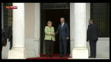 09/10/2012 - Grecia, scontri ad Atene durante la visita della Merkel