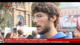 12/10/2012 - Scuola, la protesta degli studenti a Milano