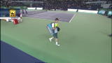 13/10/2012 - Djokovic vince e scrive in cinese sulla telecamera