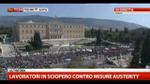18/10/2012 - Atene, lavoratori in sciopero contro misure Austerity