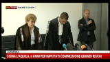 22/10/2012 - LAquila, 6 anni per imputati Commissione Grandi 
 <br /> Rischi