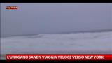 29/10/2012 - L'uragano Sandy viaggia veloce verso New York