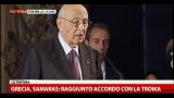 30/10/2012 - Napolitano: c'è materia per impegno del governo