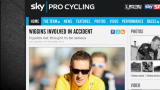 Ciclismo, incidente per Bradley Wiggins