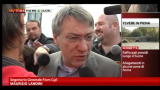 14/11/2012 - Fiat, manifestazione Pomigliano: parla Landini