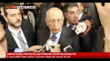 15/11/2012 - Napolitano: proteste legittime ma serve razionalità