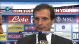 18/11/2012 - Napoli-Milan, Allegri: "Sono soddisfatto, avanti così"