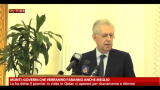 19/11/2012 - Monti: Governi che verranno faranno anche meglio
