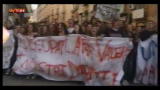 Scuola, in migliaia in piazza a Napoli