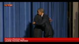 17/12/2012 - Strage Newtown, Obama alla veglia per commemorare le vittime