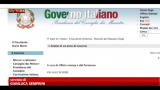 02/01/2013 - Critiche al sito di Palazzo Chigi
