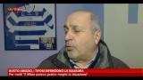 03/01/2013 - Busto Arsizio, i tifosi difendono la squadra