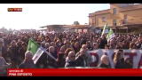 05/01/2013 - Rifiuti, la protesta dei cittadini di Valle Galeria