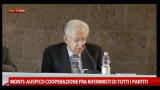 12/01/2013 - Monti, auspico cooperazione fra riformisti di tutti partiti