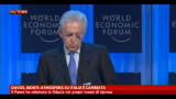 23/01/2013 - Davos, Monti: atmosfera su Italia è cambiata