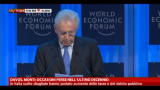 24/01/2013 - Davos, Monti: occasione perse nell'ultimo decennio