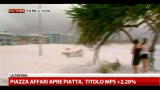 29/01/2013 - Australia, schiuma di un ciclone tropicale invade la costa