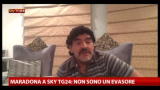 05/02/2013 - Maradona a Sky TG24: non sono un evasore