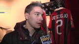 L'entusiasmo rossonero di Mattia De Sciglio