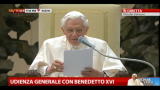 Benedetto XVI, udienza generale 