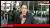 15/02/2013 - MPS, Mussari contestato prima e dopo l'interrogatorio