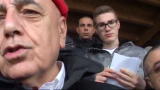 17/02/2013 - Milan, Galliani: "Dispiaciuto per l'infortunio di Milito"